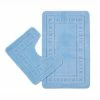 Wholesale 🛒 Catherine Lansfield Catherine Lansfield Armoni Blue Bath and Pedestal Mat Set 🎉