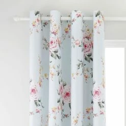 Hot Sale ❤️ Catherine Lansfield Catherine Lansfield Canterbury Duck Egg Eyelet Curtains 👏