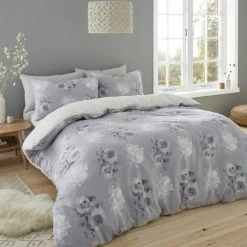 Wholesale 🛒 Catherine Lansfield Catherine Lansfield Cosy Painterly Floral Duvet Cover and Pillowcase Set 🛒
