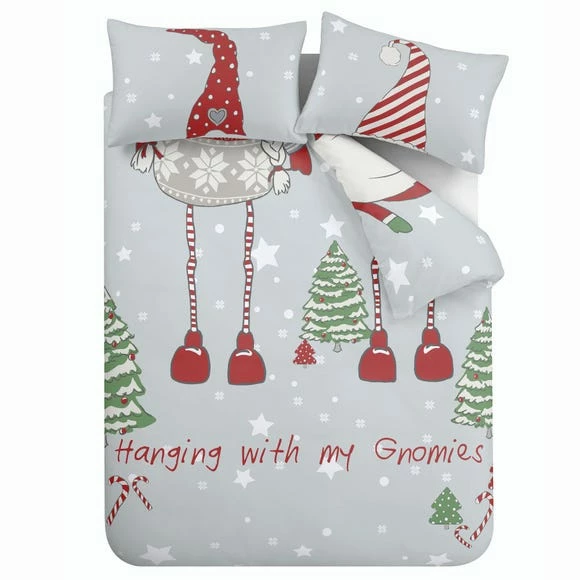 Budget 🌟 Catherine Lansfield Catherine Lansfield Hanging With My Gnomies Duvet Cover and Pillowcase Set 🌟 - Image 6