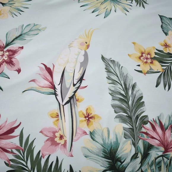 Best Sale ๐คฉ Catherine Lansfield Catherine Lansfield Tropical Floral Duvet Cover and Pillowcase Set ๐คฉ - Image 4