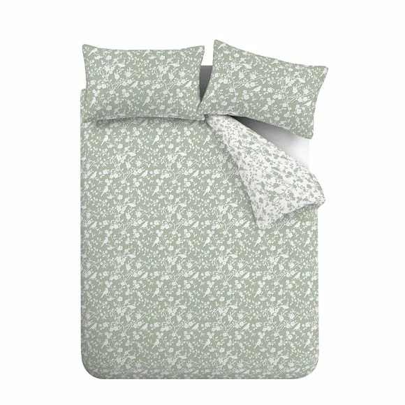 Best reviews of 👏 Catherine Lansfield Catherine Lansfield Floral Birds 100% Cotton Duvet Cover and Pillowcase Set 🤩 - Image 5