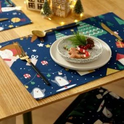 Best Sale 😀 Catherine Lansfield Catherine Lansfield Set of 2 Santa's 🎄 Christmas Wonderland Placemats 🥰