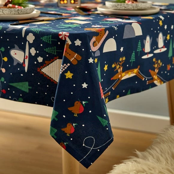 Top 10 🌟 Catherine Lansfield Catherine Lansfield Santa's 🎁 Christmas Wonderland Table Cloth ✨