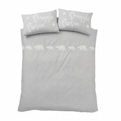 Outlet โญ Catherine Lansfield Catherine Lansfield Snuggle Polar Bear Duvet Cover Set โญ